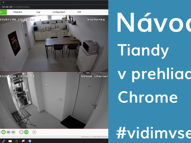 Tiandy plugin pre Chrome