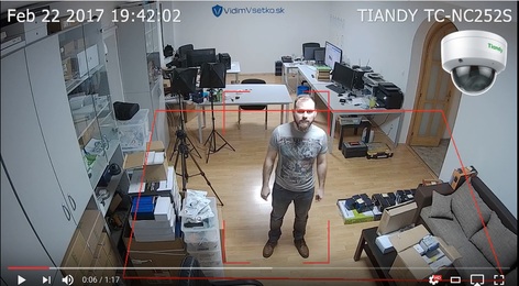 Inteligencia v kamerových systémoch (VCA funkcie)